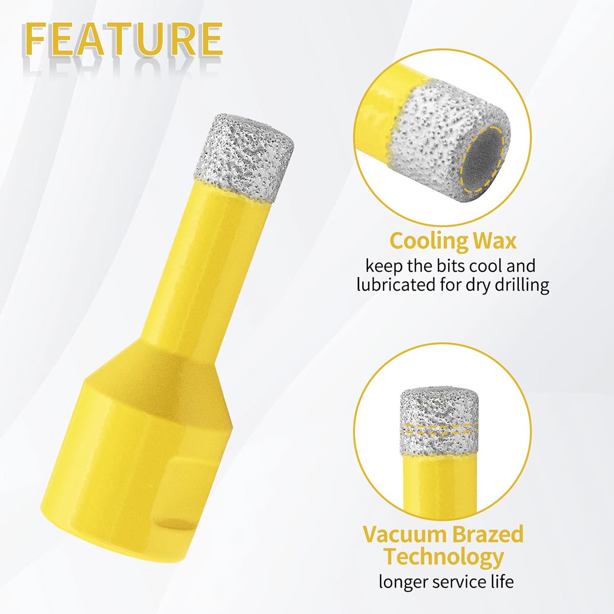 Teronbeta Diamond Core Drill Bit 12mm - Image 3