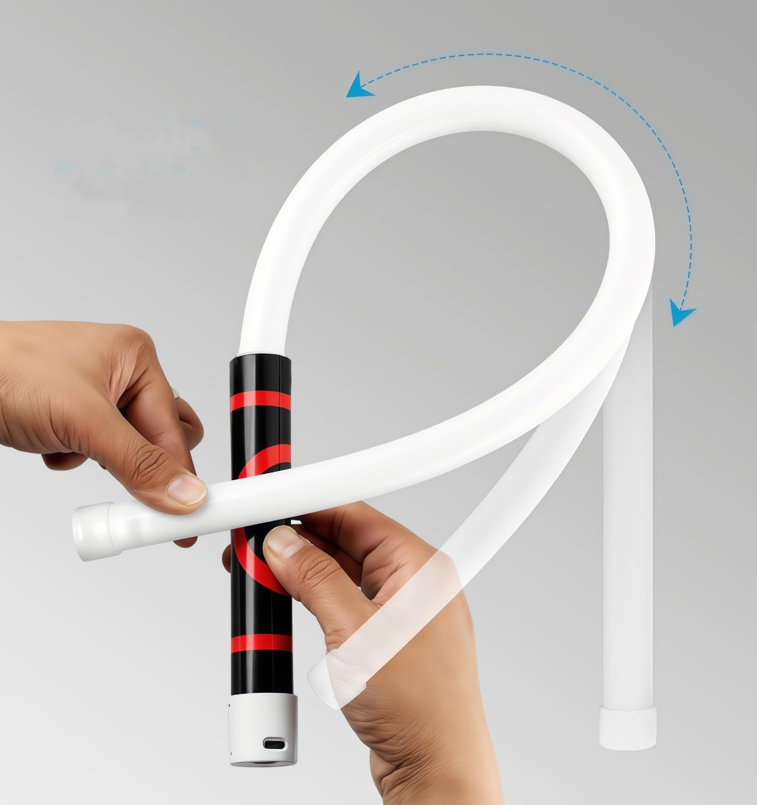 Lampe torche LED flexible, 3 modes de luminosité, lampe d'inspection mécanique pliable avec, outil d'éclairage automobile portable, pour véhicules tout-terrain, moteurs SUV et zones difficiles