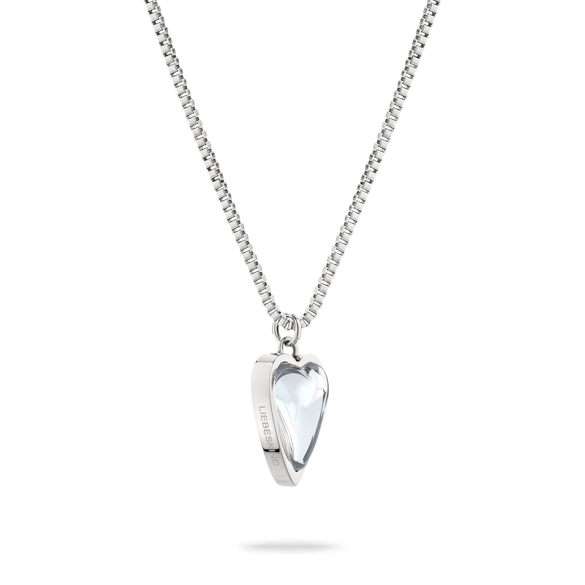 Liebeskind Berlin Ladies Necklace LJ-1692-N-45 in Stainless Steel Silver
