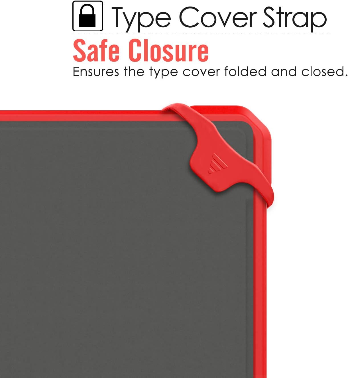 MoKo Case Fit Microsoft Surface Pro 7 Plus/Pro7/Pro 6/Pro 5/Pro 2017/Pro 4/Pro LTE, All-in-One Protective Rugged Cover Case with Pen Holder, Hand Strap, Compatible with Type Cover Keyboard, Red