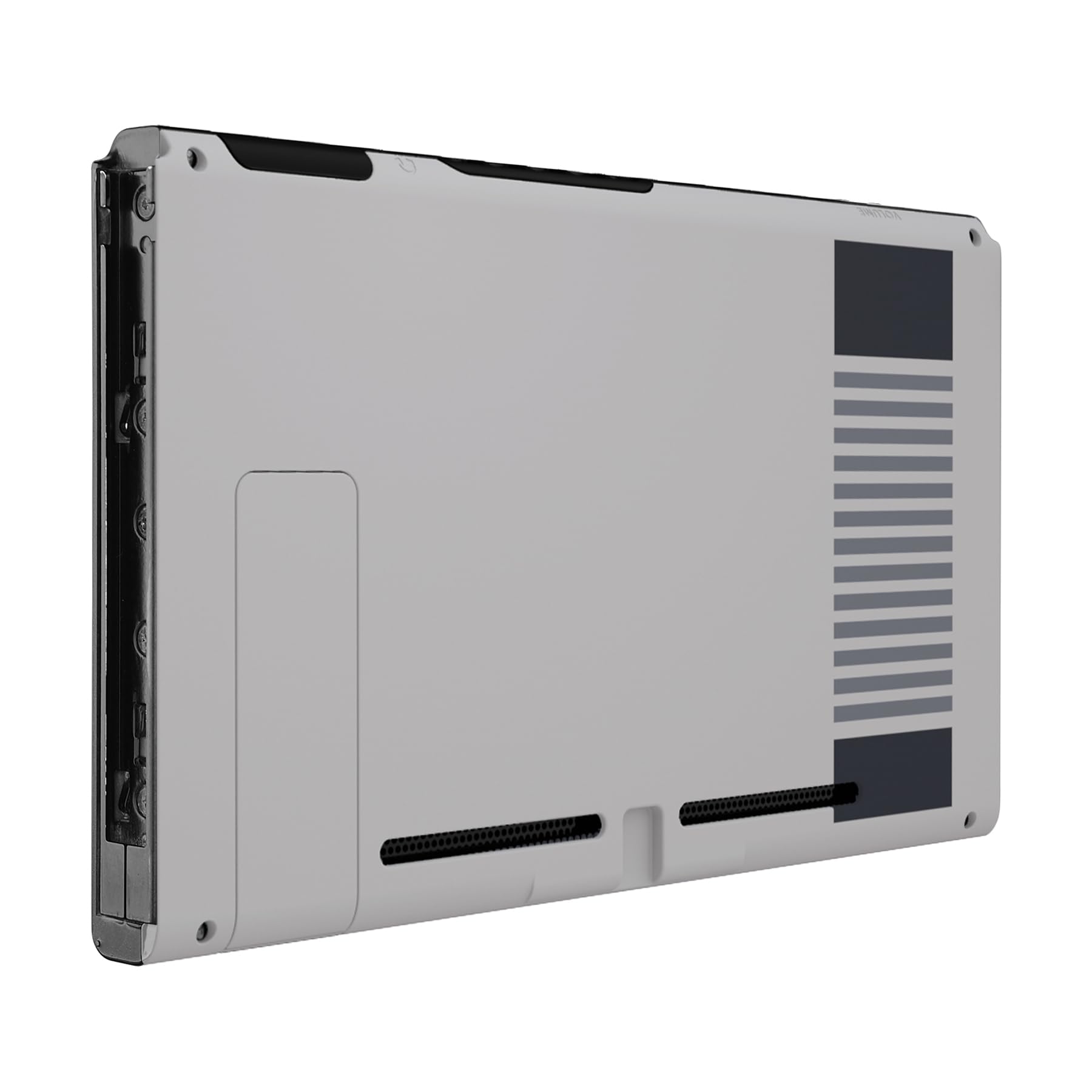 eXtremeRate Soft Touch Grip Classics NES Style Console Back Plate DIY Replacement Housing Shell Case for Nintendo Switch Console with Kickstand â JoyCon Shell NOT Included