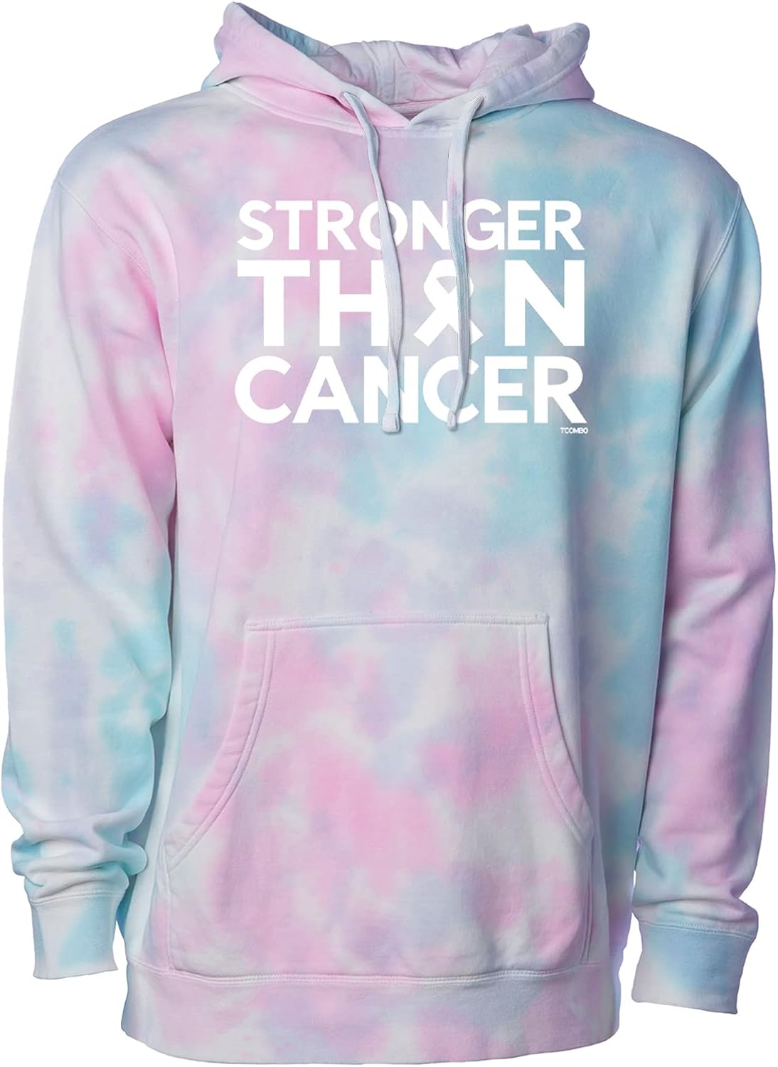 Tcombo Stronger Than Cancer - Ribbon Awareness Unisex Hoodie Sweatshirt