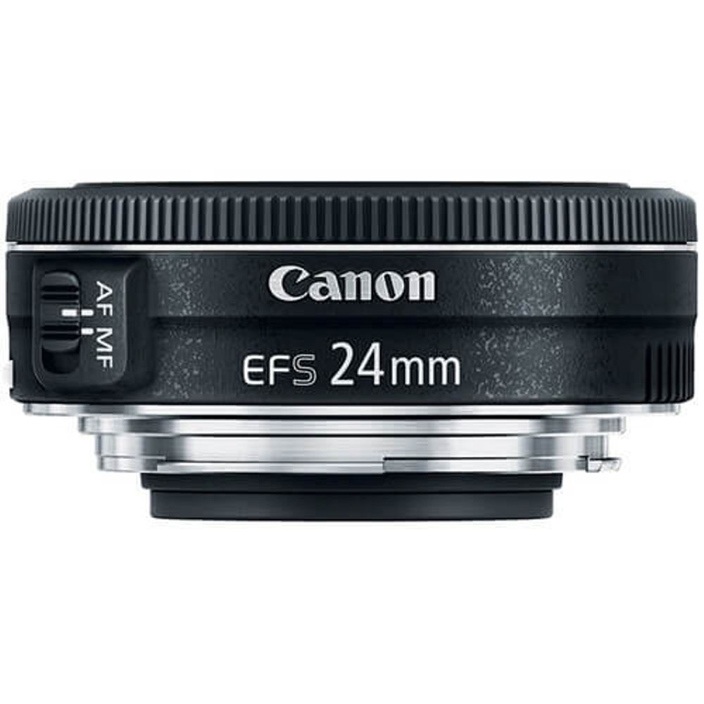 キャノン　Canon EF-S 24mm f/2.8 STM レンズ Canon EF-S 24mm f/2.8 STM Lente, Preta | Amazon.com.br