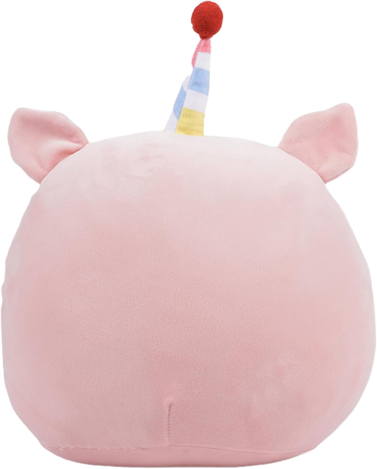 16 Inch Plush Birthday Cat Kitty Stuffed Animal Happy Birthday Cat Hugging Pillow Plushies Throw Pillow Pink Kitten Anime Gift for Kids and Lovers