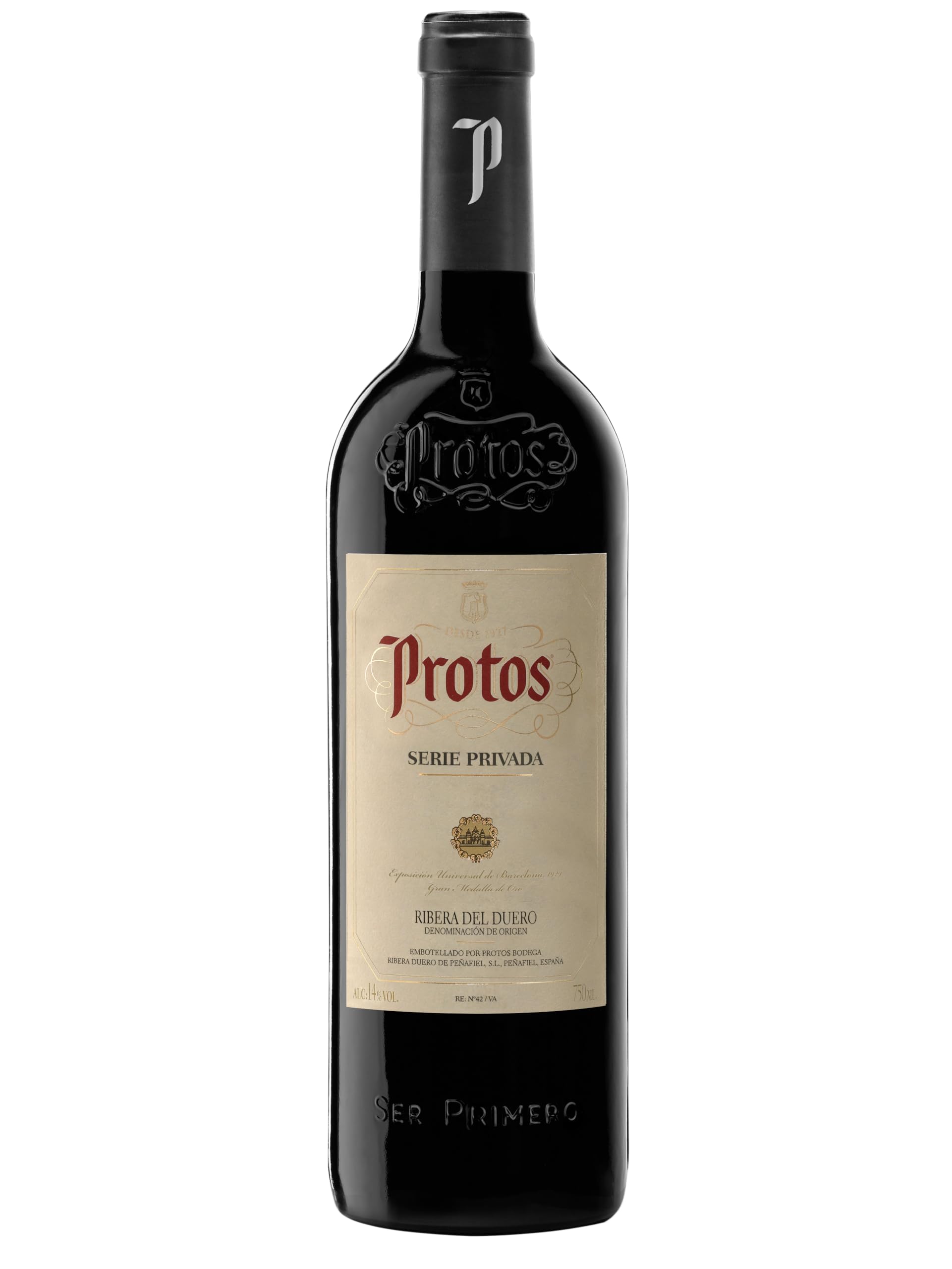 Protos Serie Privada Estuche Regalo 2 botellas 75 cl con descorchador | Vino Tinto Ribera del Duero - Variedad Tempranillo 100%