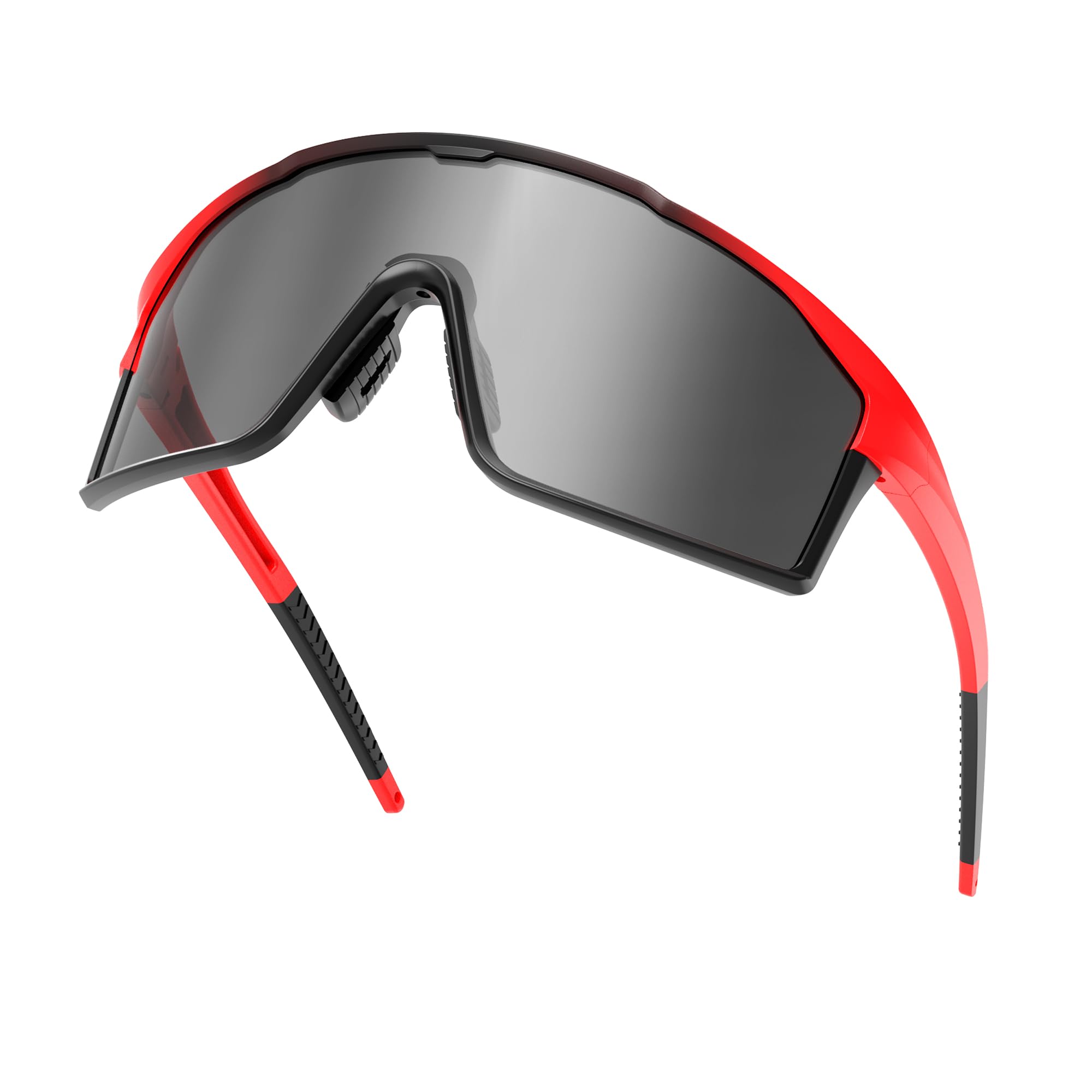 YOZISS Cycling Glasses Polarized Sports Sunglasses Men Women Mountain Bike Glasses-UV 400 Protection,Baseball Sunglasses For Running,Fishing,Cycling,Golf-Grey-image-16