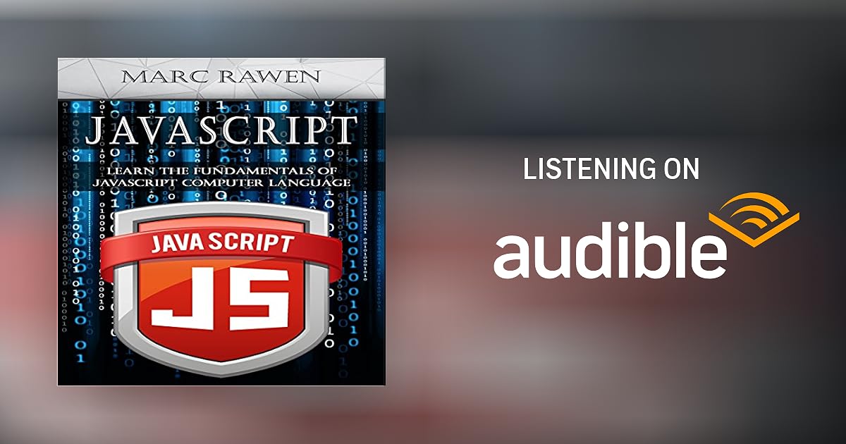 JavaScript Audiobook by Marc Rawen