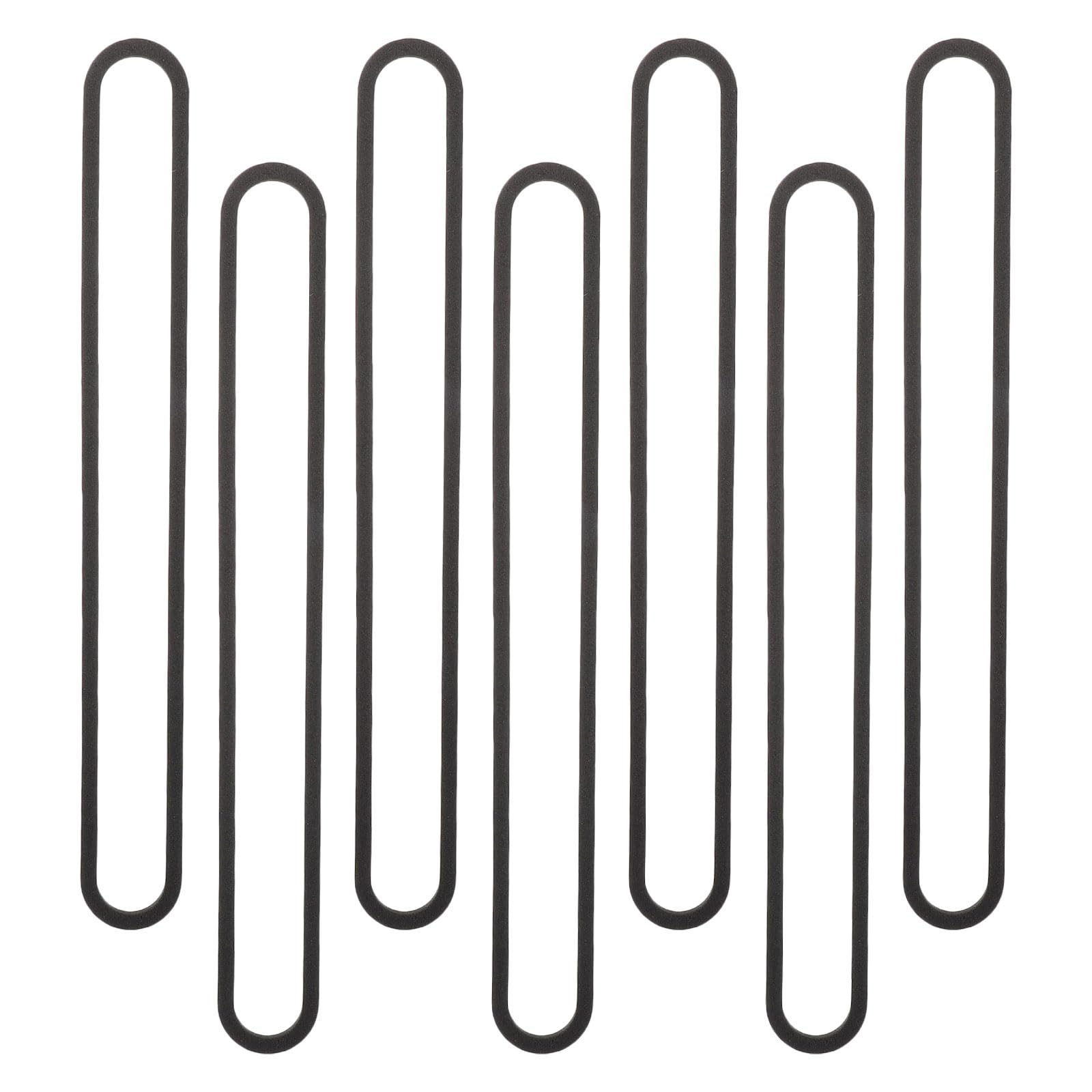 STOBAZA Lot de 7 Joints Supérieurs en Mousse pour Machine de Mise sous Vide, Résistants la Chaleur, Bande D’étanchéité de Rechange pour Scelleuse Alimentaire, Pièces Universelles