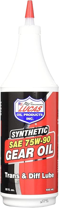 Lucas Oil LUC10047 Clear 1 Quart (32 Ounces) Gear Oil 2 Pack … (2 Pack) (2 Pack)