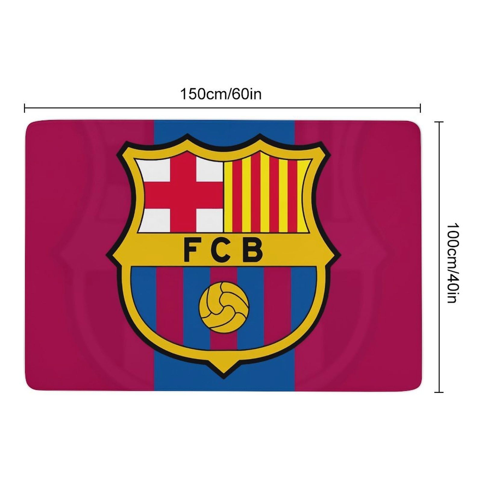 Amazon | カーペット FCバルセロナ じゅうたん 絨毯 150cm×100cm ラグ