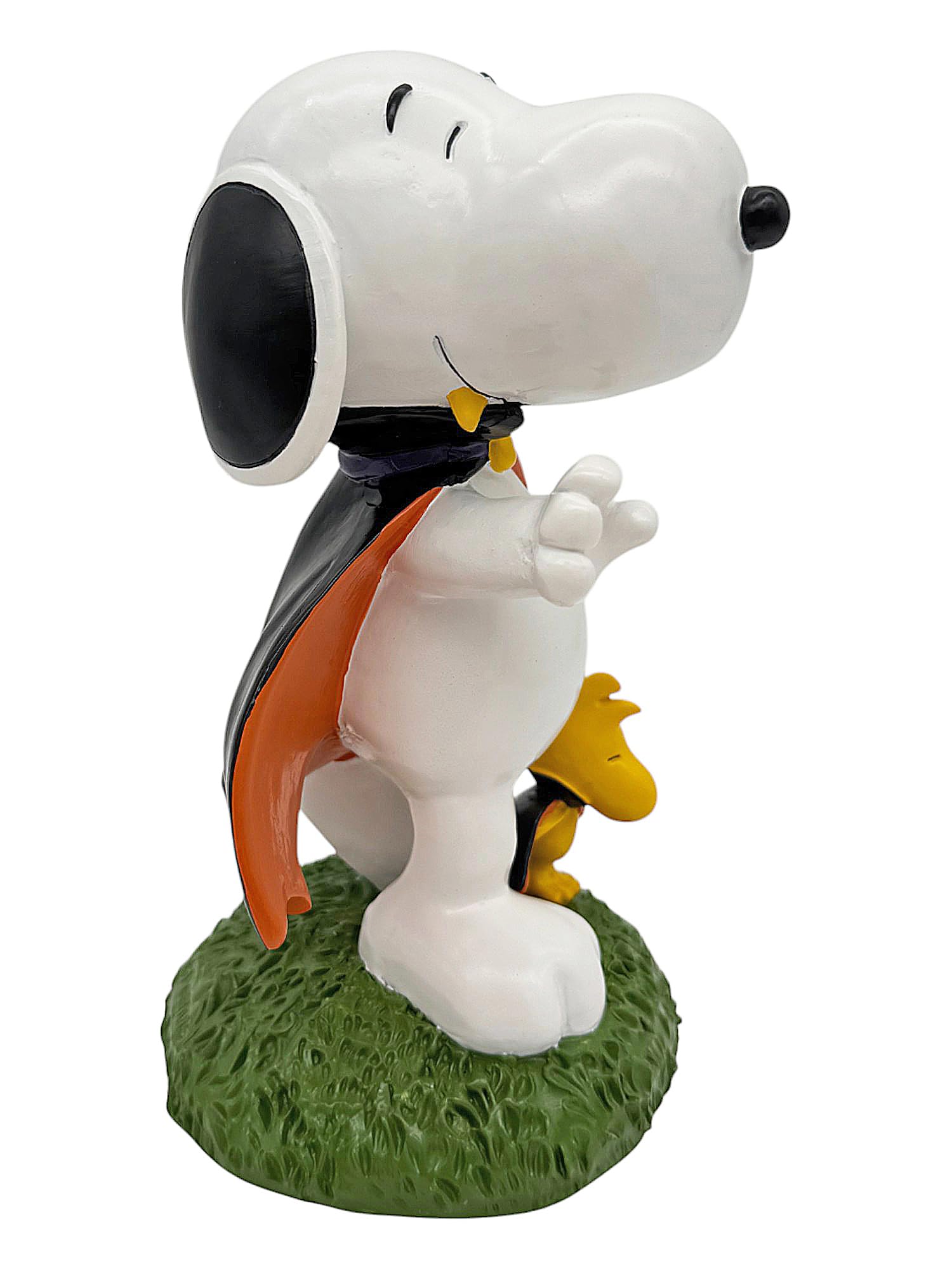 スヌーピー ウッドストック　加藤工芸　ガーデンスタチュー　陶器 希少品】スヌーピー＆ウッドストック ガーデンスタチュー 【KATO