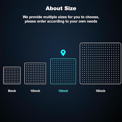 Miniatura 6 de Midanya Rain Shower Head, Stainless Steel Large Rainfall Shower Head High Pressure, Bathroom Waterfall Square Showerhead, Ceiling or Wall Mount, Oil