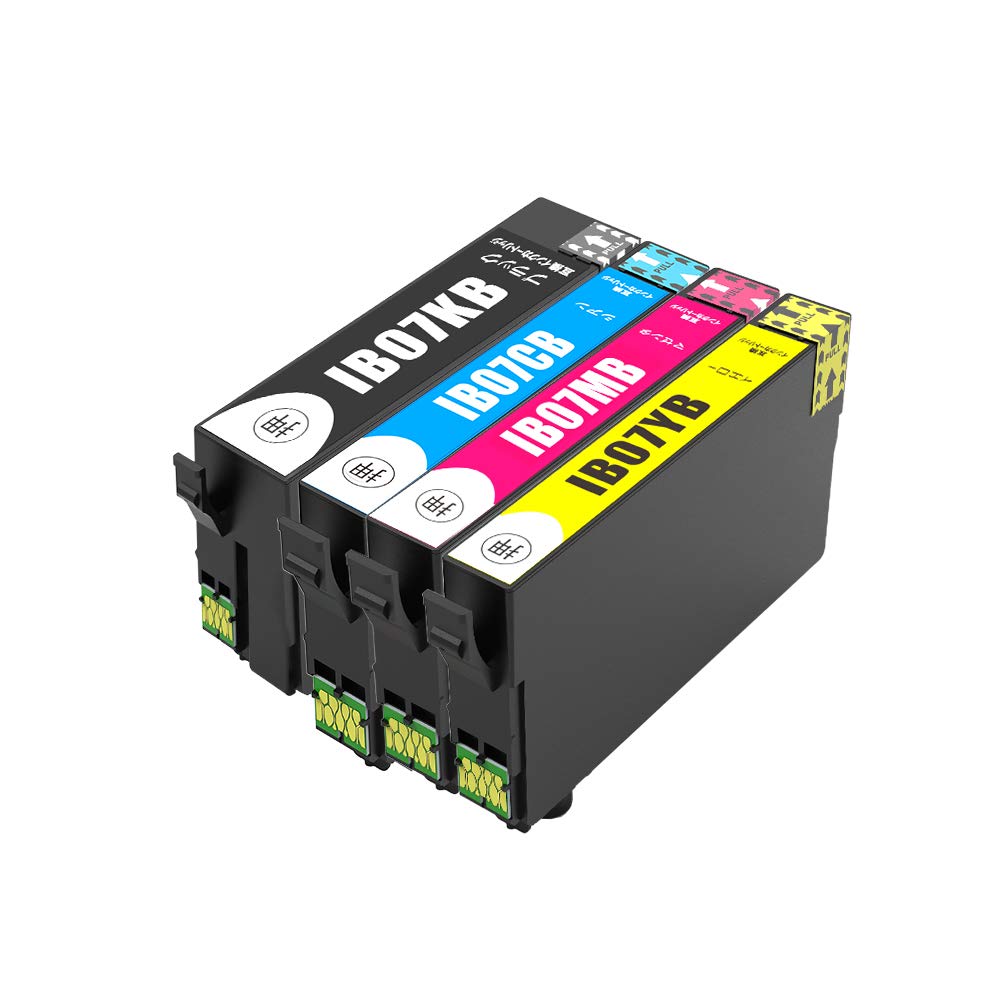 Amazon.co.jp: 【pomme】 IB07CL4B 染料 4色セット 大容量 エプソン