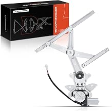 A-Premium Front Driver Side Power Window Regulator with Motor 2-Pin