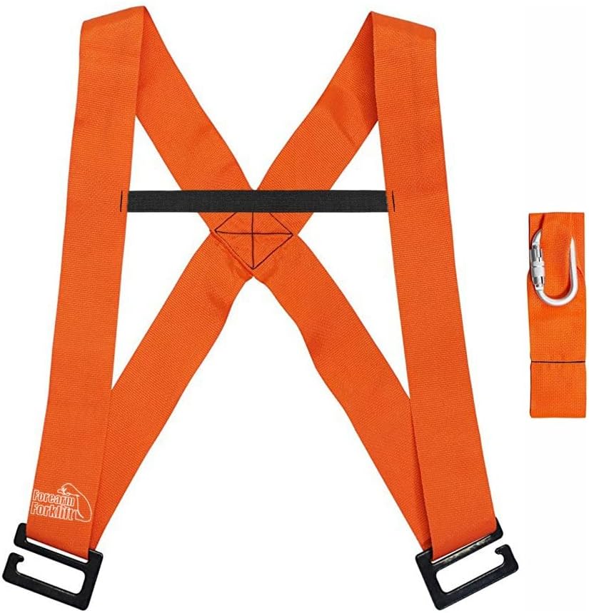 Premium Hunting Gear Deer Dragger, Sash, Strap, Easy to Use, High Visibility Blaze Orange, Lift, Drag, or Pull up to 800 lbs.
