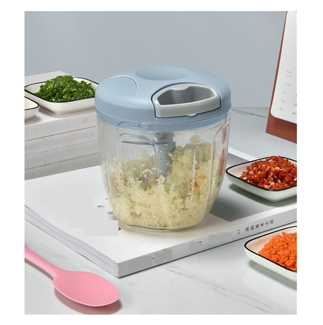 Knoblauch Helfer Handzug-Knoblauchwolf, Multifunktions-Knoblauchpresse Für Knoblauchzerkleinerer, Ingwer, Chili Küchen Kochen