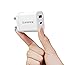 Ambrane 30W GaN Wall Charger USB Type C and USB A Ports in White