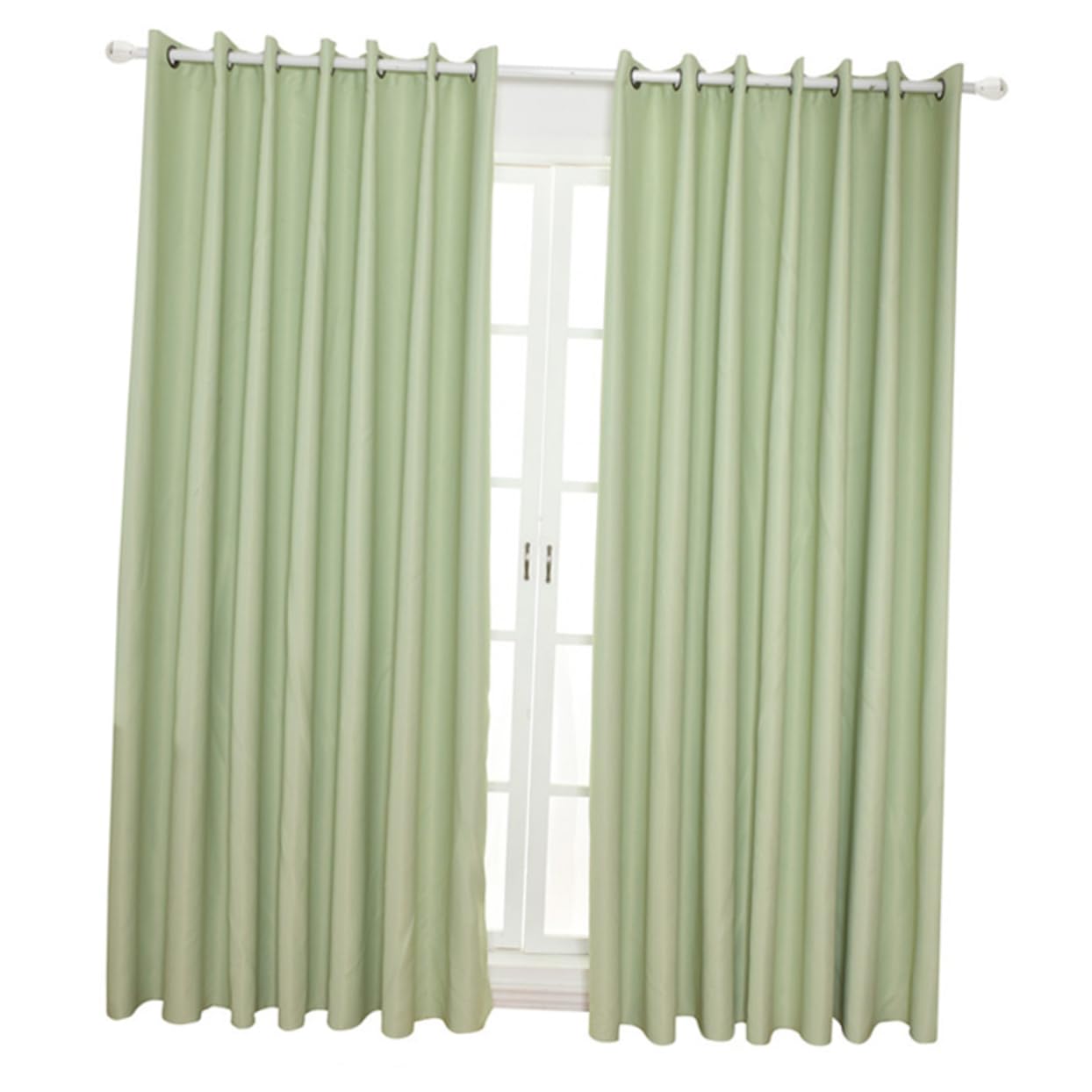 Cortinas opacas para crear un ambiente íntimo y confortable en ventanas de 100x130 cm