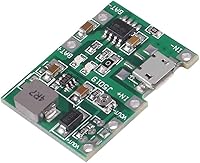 Vista 4 de AITRIP 6 unids 2A USB 18650 Li-ion cargador de batería de litio Boost 3.7V a 5V 9V 12V ajustable DC-DC Step Up Boost Módulo TP4056 DIY Kit piezas