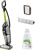 BISSELL CrossWave HydroSteam PET, Aspirateur Balai Laveur à Câble, Aspire, Lave & Sèche, Nettoyeur Vapeur Puissant, Idéal pour Ménages avec Animaux Domestiques, Nettoyeur a Eau Multi-surfaces, 3517N - 1