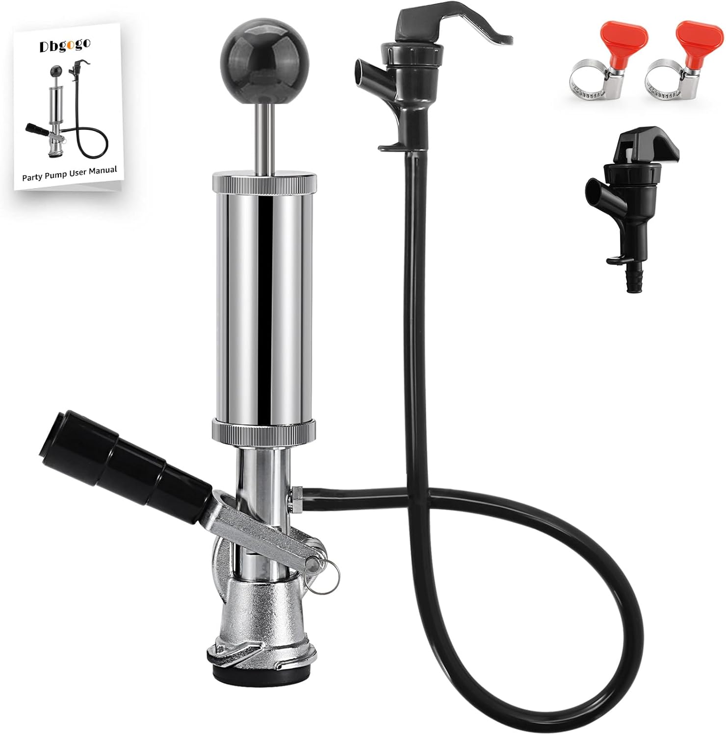 Dbgogo 4” Keg Pump for Beer, American Sankey D System