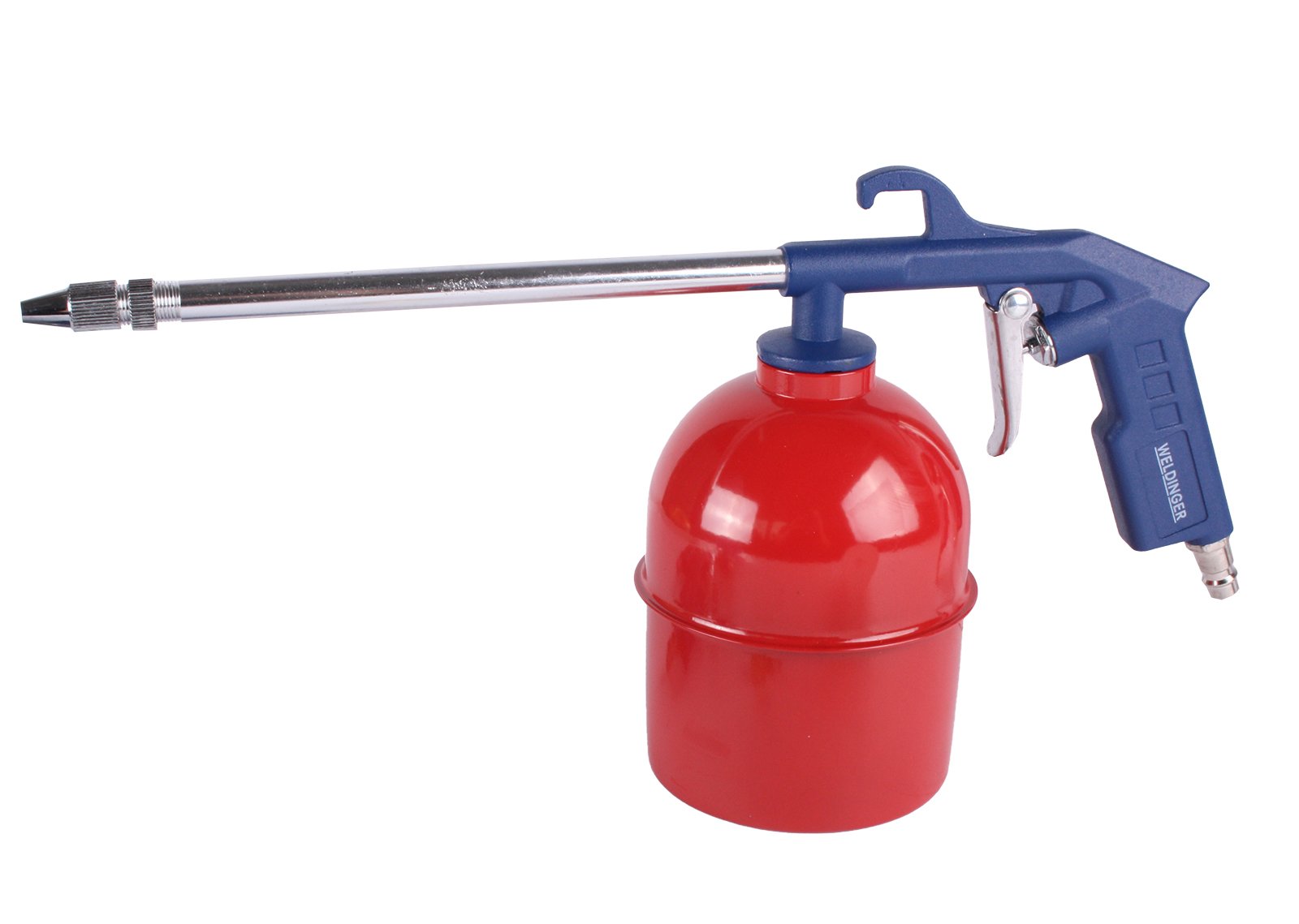 WELDINGER Kompressorzubehörset XL 8-teilig (Reifenbefüller Spritzpistole Druckluftset)