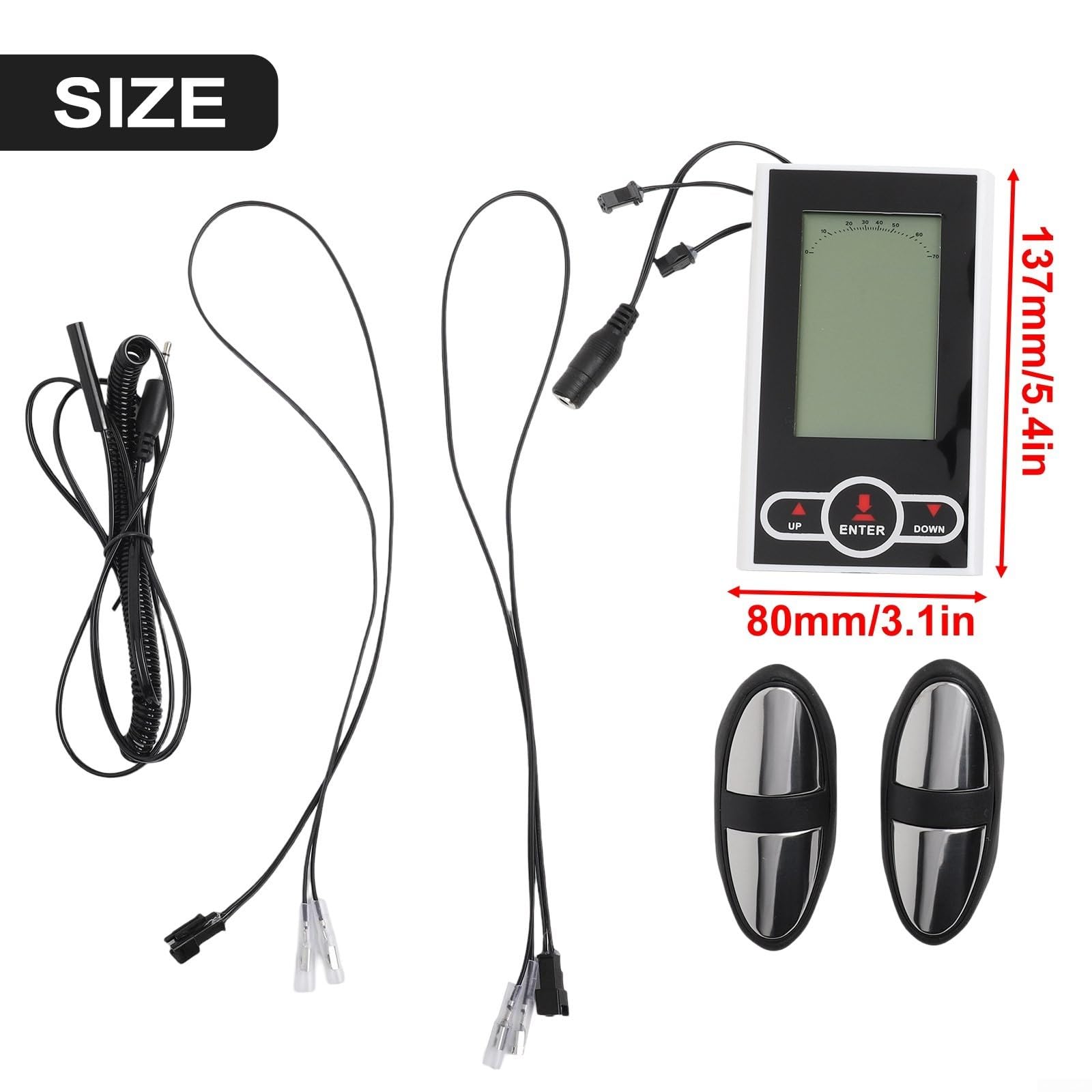 Exercise Bike Monitor Multi Functional Speedometer Display For Tracking Time, Speed, Calories Consumed On Fitness Equipment