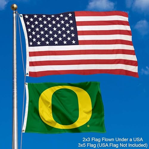 Miniatura 2 de WinCraft Oregon - Bandera pequeña de 2 x 3 pies