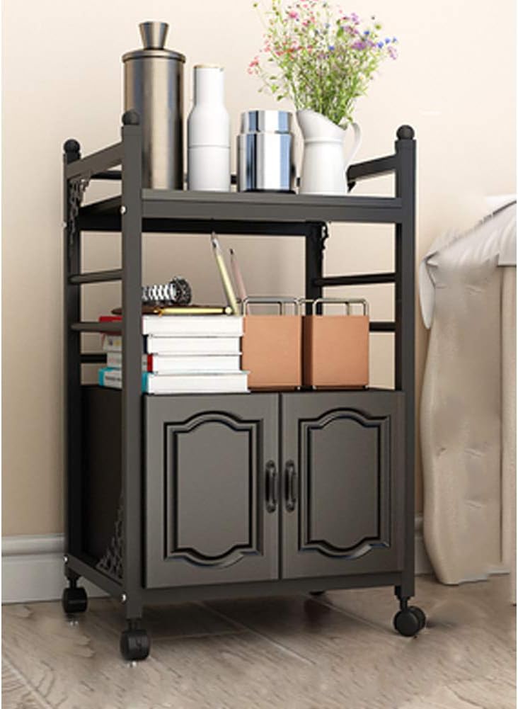 Shelf Trolley, Wooden Beauty Cart Rack Simple and Stylish Multi-layer Storage Multi-function Kitchen Restaurant Hotel Stroller Rack Shelf Trolley, Wooden Beauty Cart Rack Simple and Stylish Multi-layer Storage Multi-function Kitchen Restaurant Hotel Stroller Rack