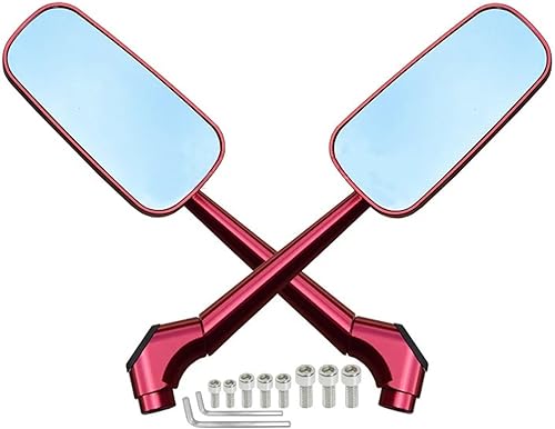 Miniatura 9 de motorcycle rearview mirror For Y-amaha YBR 125 FZ1 FZ6 XMAX 300 MT09 MT07 MT125 Tracer,8 10mm CNC Aluminum Side Mirror Universal