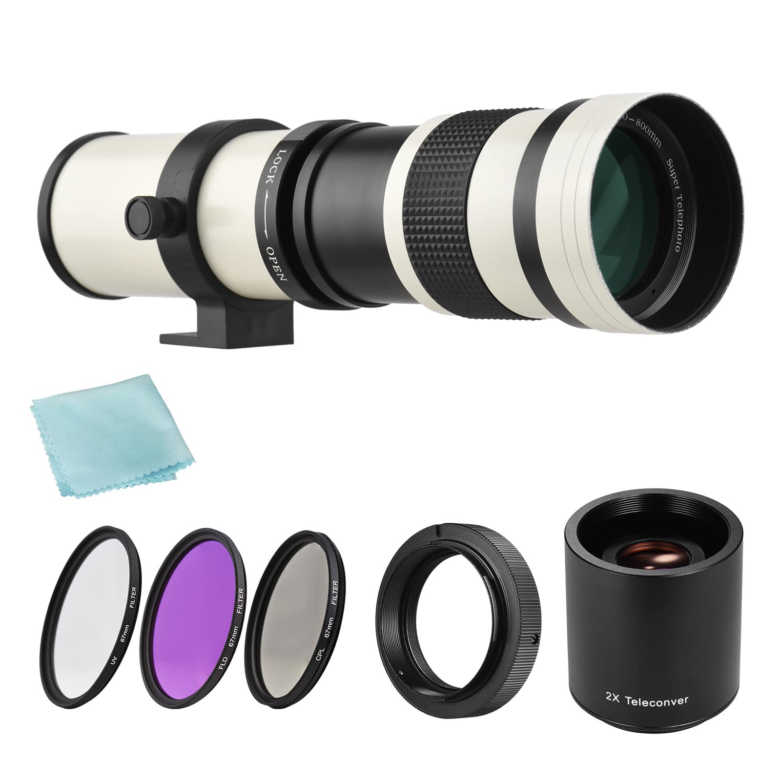 超望遠ズームレンズ 420-800mm canon EFマウント MFレンズ