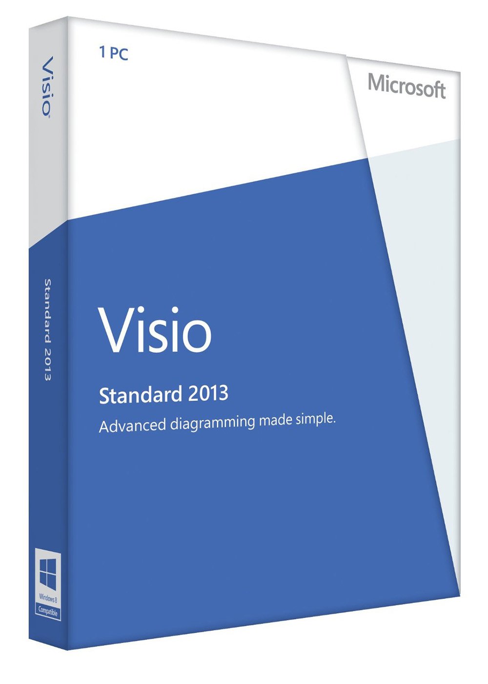 Microsoft Visio Standard 2013 - Lizenz - 1 PC - 32/64-bit - Win - Deutsch