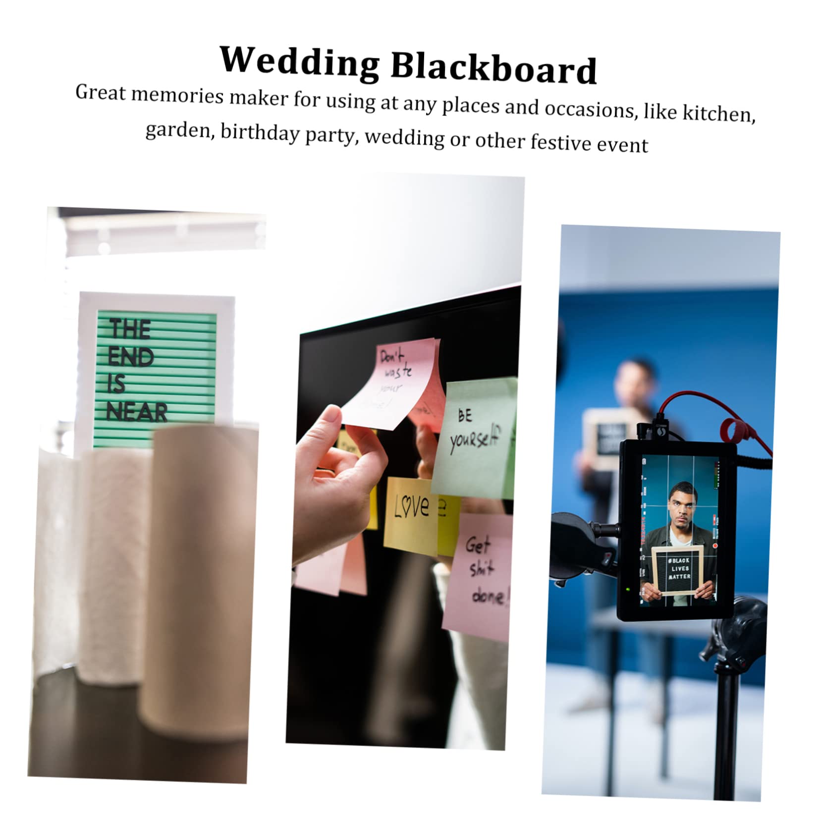 36pezzi Piccole Lavagne Acriliche Per Decorazione Da Tavolo Matrimonio Lavagnette Creative Per Etichette Cibo Segnaletica Ristorante e Decorazioni Feste