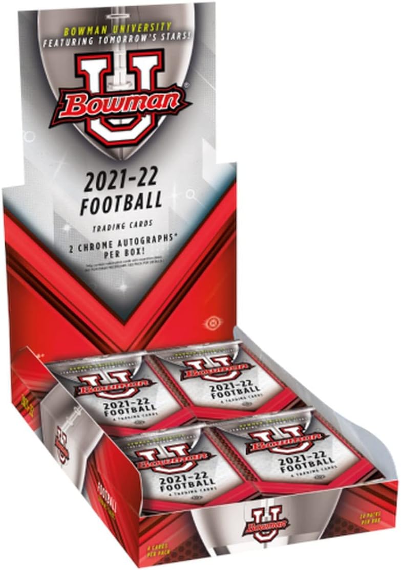 2021-22 Bowman University Football Hobby Box