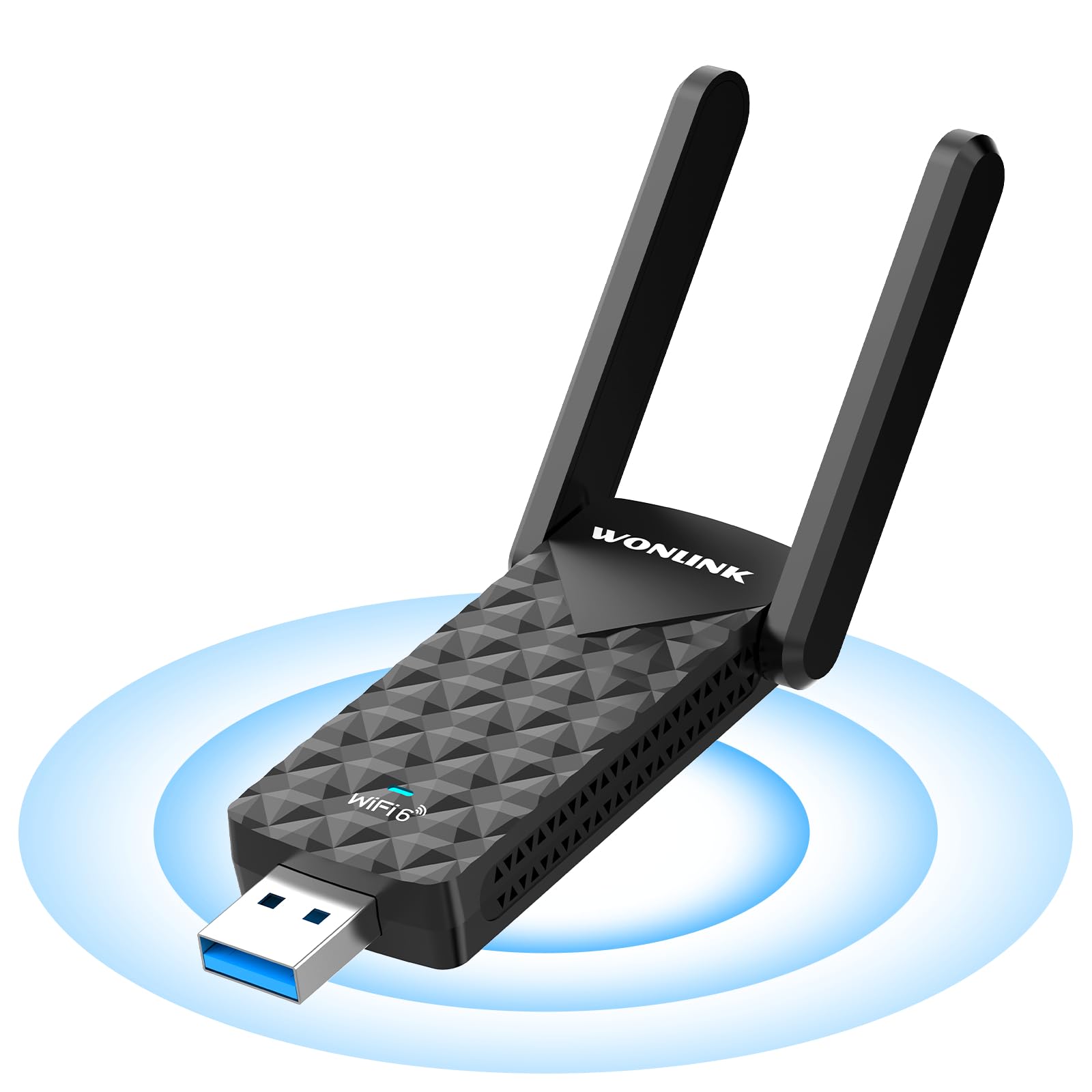 AX1800 WiFi 6 USB WiFi Adapter for Desktop PC, USB3.0 Dual Band