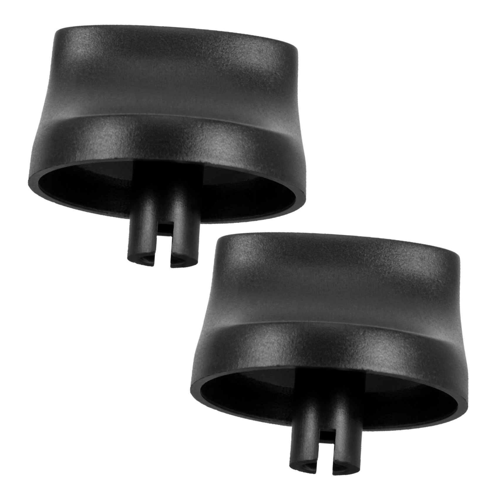 SOLUSTRE Timer Knobs Caps Replacement 2pcs Plastic Timer Rotary Switch Knobs for Universal Use