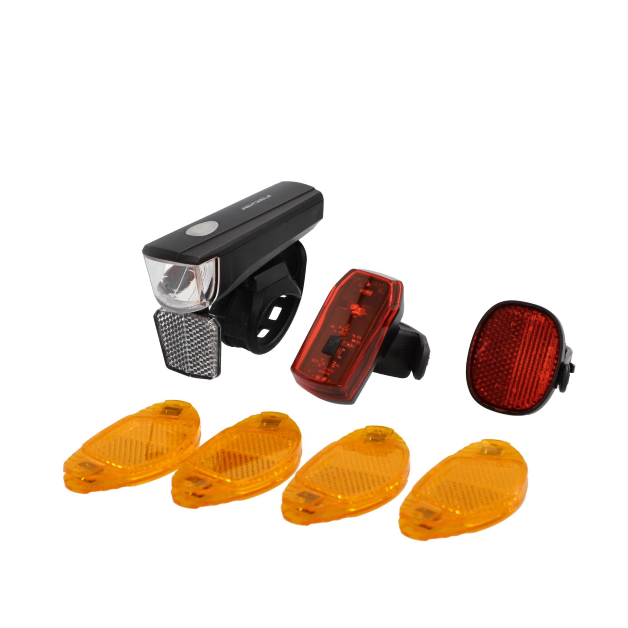 FISCHER Fahrrad Aufrüst-Set, 7-Teilig
