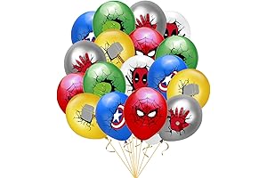 Super Hero Song-Themed Birthday Party Decorations That Are Out of This World!