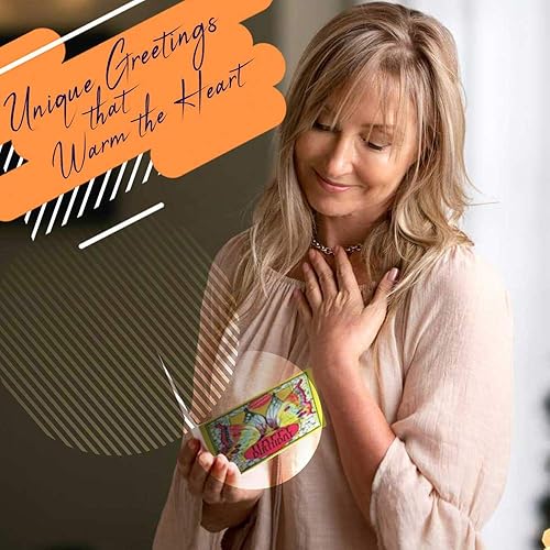 Miniatura 4 de Wright Home & Gift Tarjetas de felicitación navideñas de Papá Noel de renos bailarines  Paquete de 20 unidades a granel + 20 sobres (4 x 6)