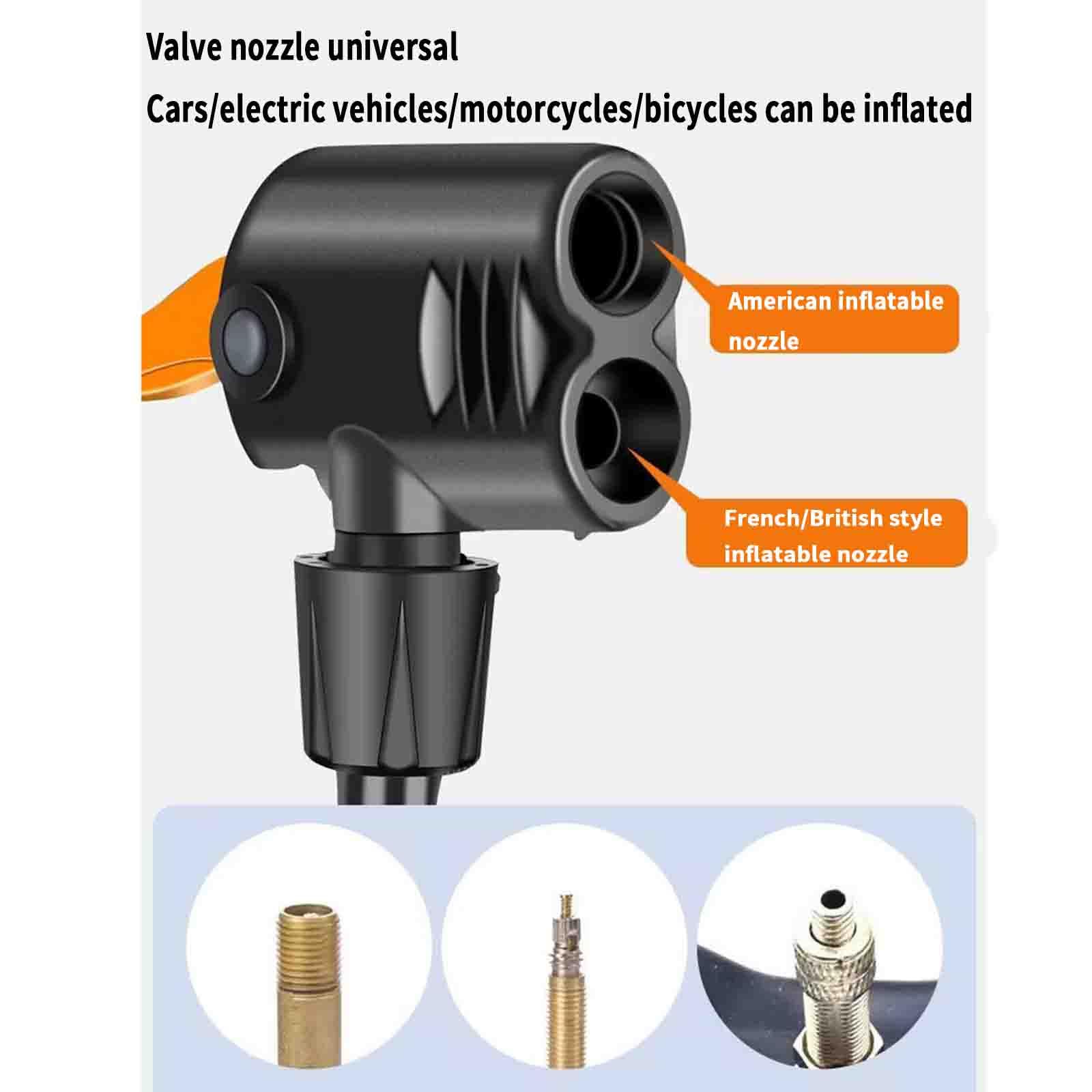 Pompe Da Pavimento Pompa Per Bicicletta Gonfiatore Bici Per Materasso Gonfiabile Con Manometro Pompe Da Pavimento Mtb Piccola Attacco Americana/attacco Pompa Francese 160PSI