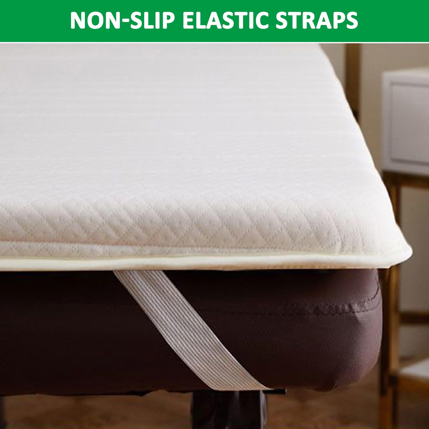 Dessus de table de massage en mousse à mémoire de forme 5 cm antidérapant pour lit spa camping voyage 60 x 180 cm Gris