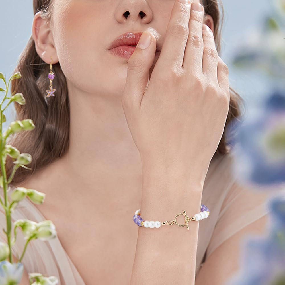 Beebeecraft 1 Box 80Pcs Gold Bead Tips Knot Covers 18K Gold Plated Brass 5.5mm Open Bead Tips Clamshell Fold-Over Covers for Jewelry Making DIY - Image 6