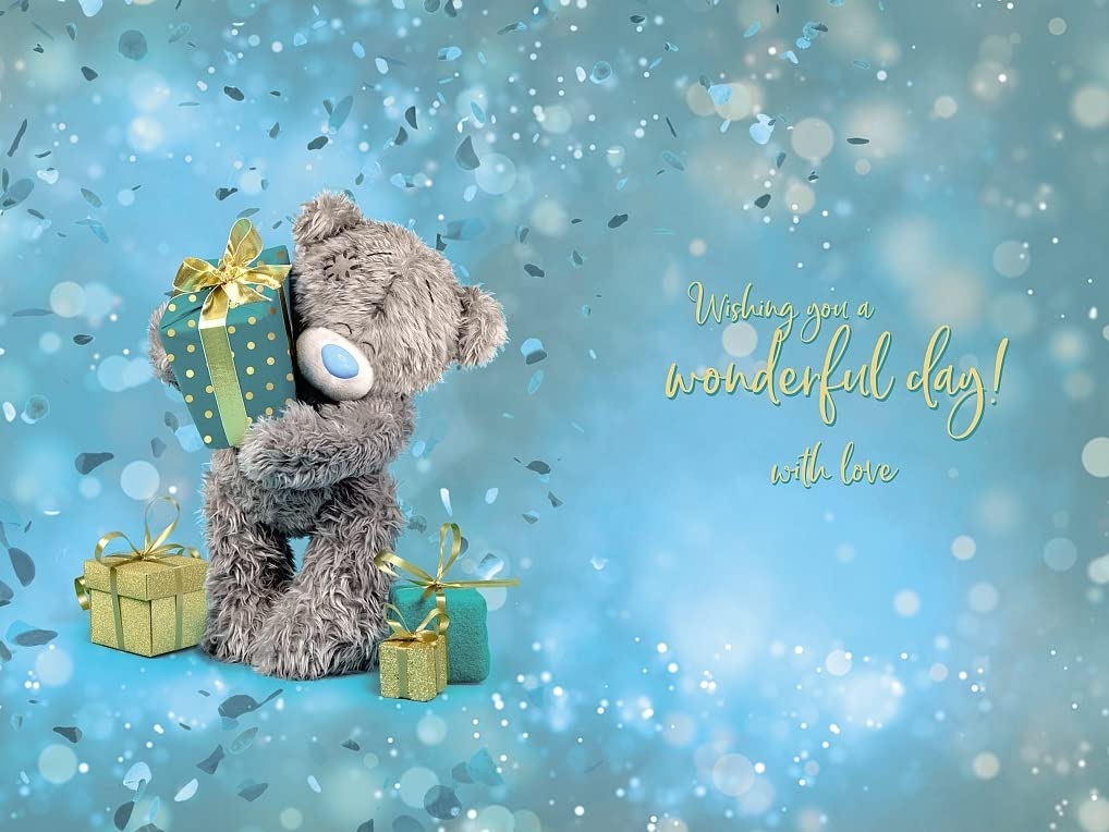 holographic birthday cards Blue, Pink and Orange Holographic Foil Animals with Balloons on Black Birthday Card for Child