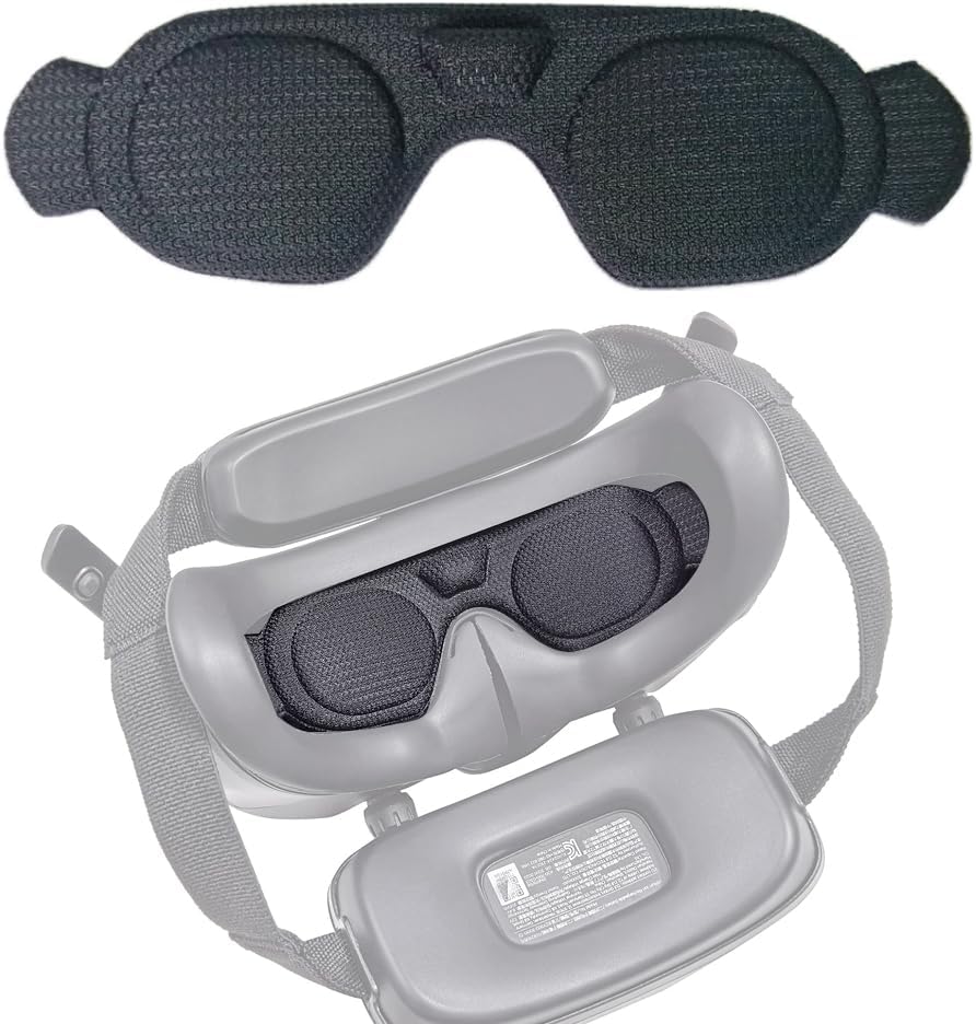 Lens Protection Cover For DJI AVATA 2 GOGGLES 3 Integra Drones Accessories, Len Protective Cover Mat for DJI Goggles 3/2 Eyeglasses Dust Shading Pad