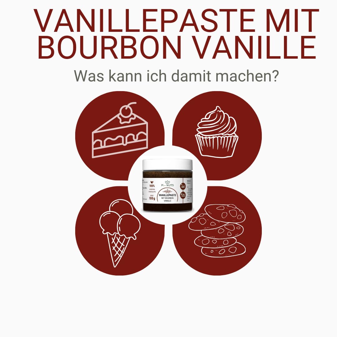 Pi-nuts Pasta waniliowa bourbon Madagaskar
