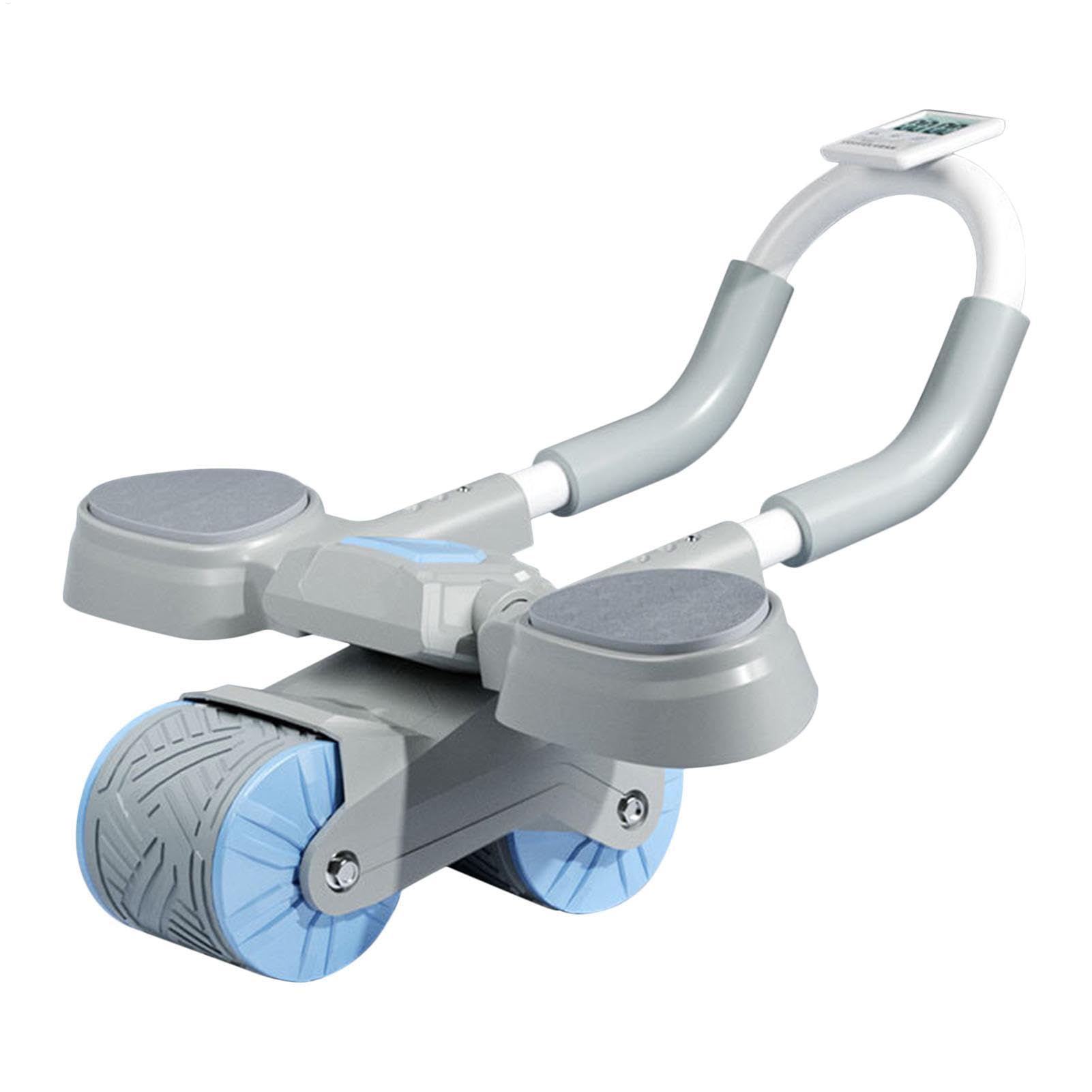 Abs Roller – Bauch-Roller | Trainingsrad AB-Roller | Automatisches Rad Bauchrad | ABS-Rad mit Timer | Tragbarer Bauchrollentrainer für Frauen