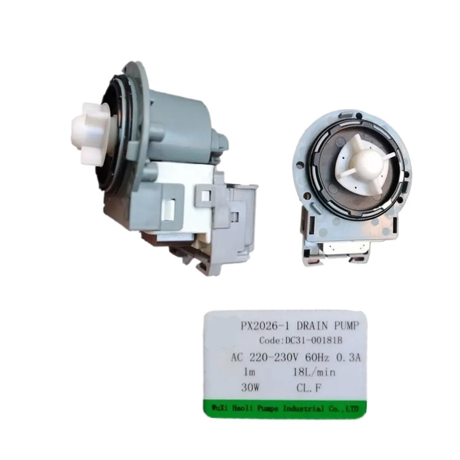 AC220V B20-5 PX2026-1（60HZ） B20-6（50HZ），Compatible for Samsung， Washing Machine Drainage Pump Motor Parts(PX2026-1 60HZ)