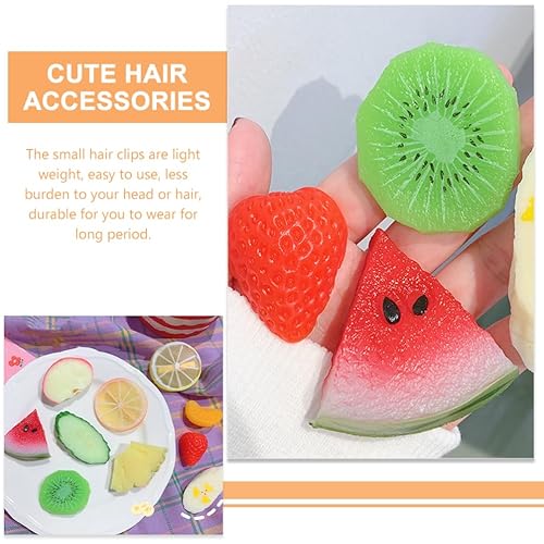 Miniatura 9 de Beaupretty 10 pinzas para el cabello para niñas, pinzas para el cabello para niñas, pasadores estéticos para el cabello, pinzas de plástico para el