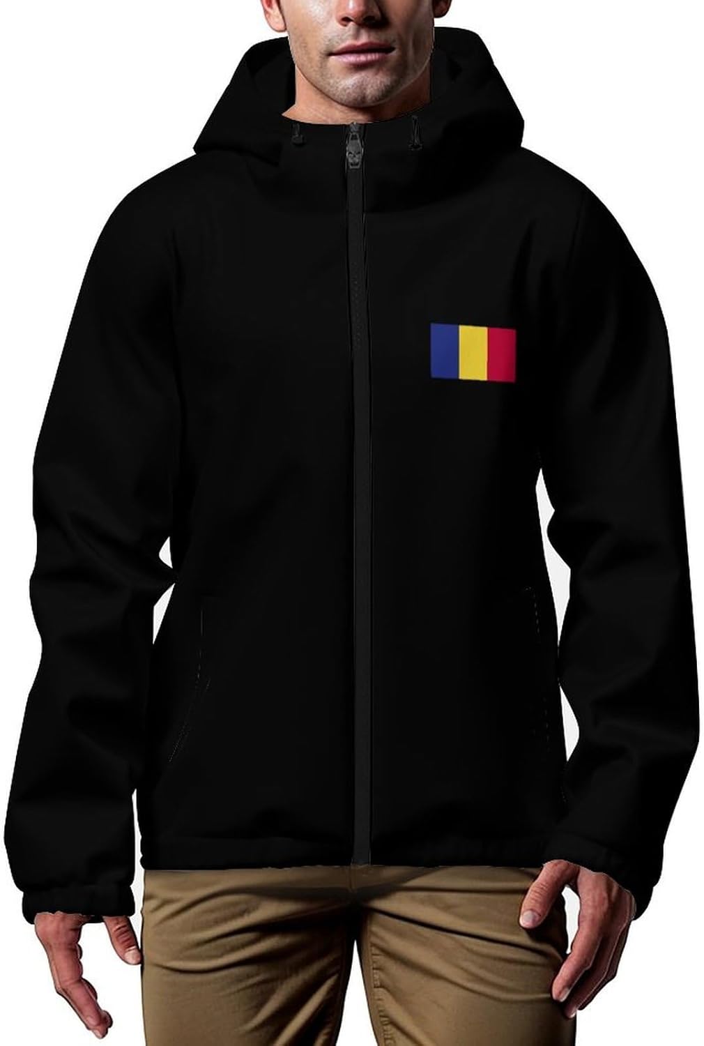 Adugen Origei Men's Bomber Saint Kitts And Nevis Flag All Print Uniform Light Jacket Coat Track Jackets