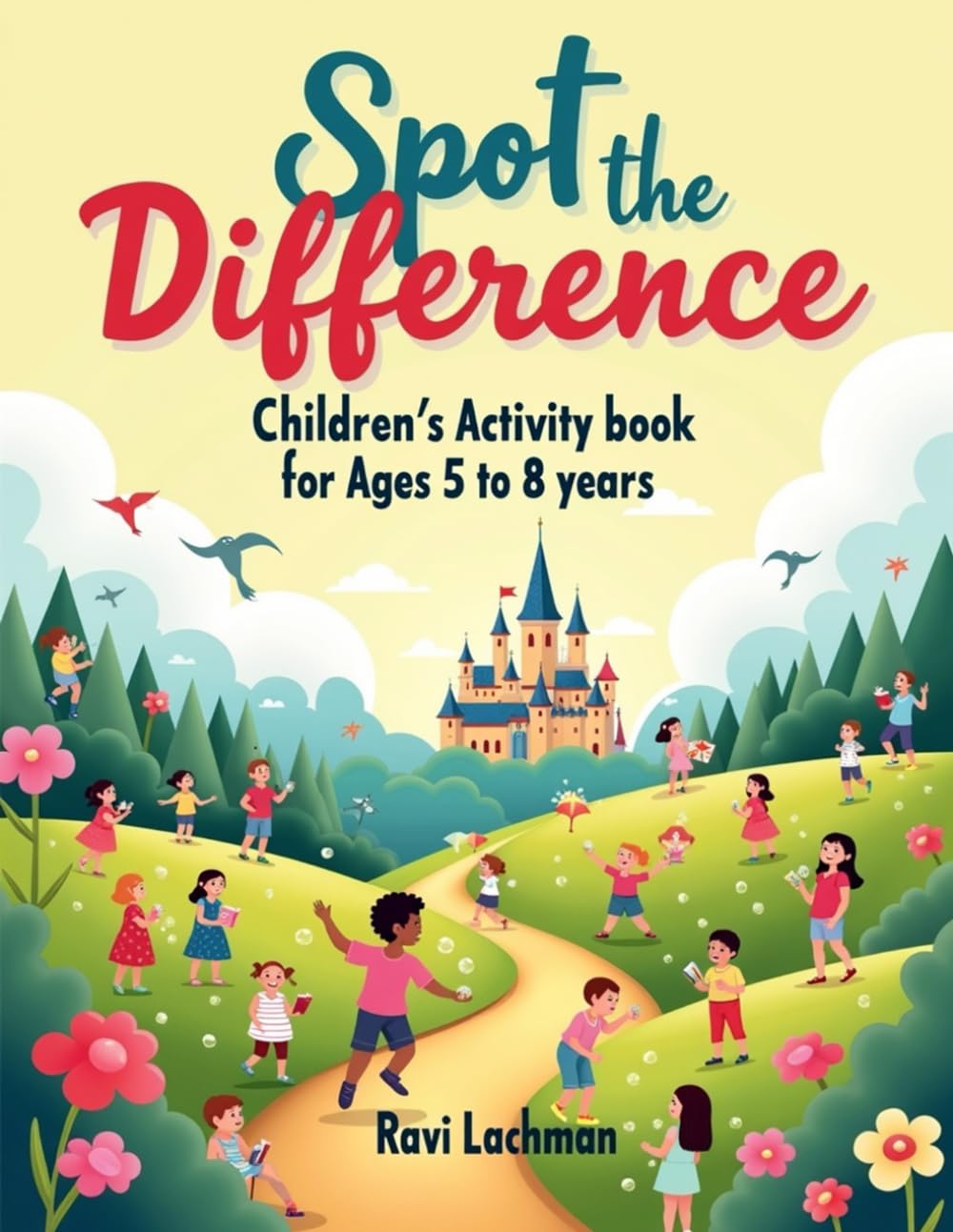 Spot the Difference Children's Activity Book